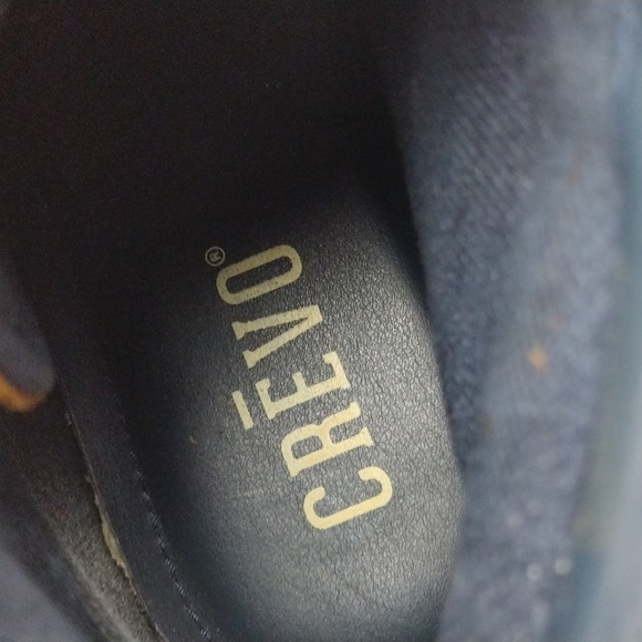 CREVO Drayton Chestnut Suede Leather Round Toe Hook Eyelet Lace Up Ankle Boot - Picture 10 of 16